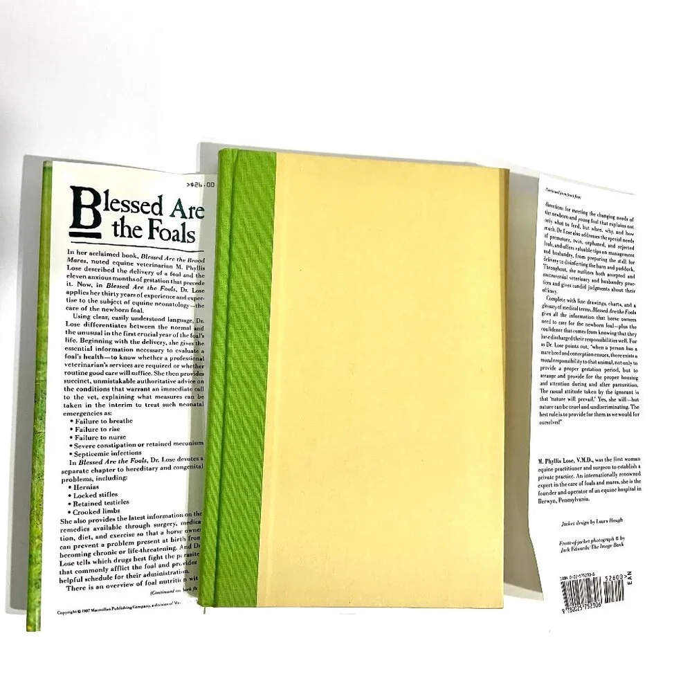 Book Blessed are the Foals Hardcover with Dust Jacket